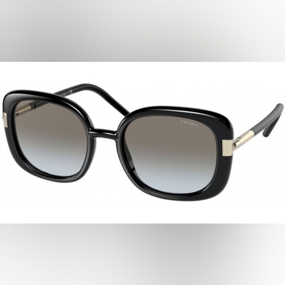 Prada Accessories New Prada Pr 4ws Black Sunglasses Pr04ws Ab0a7